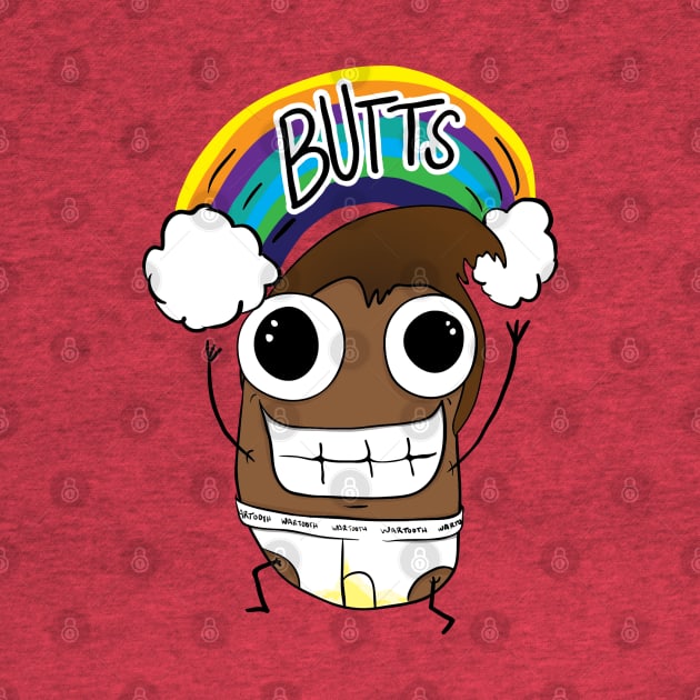 Potato BUTTS! by wartoothdesigns